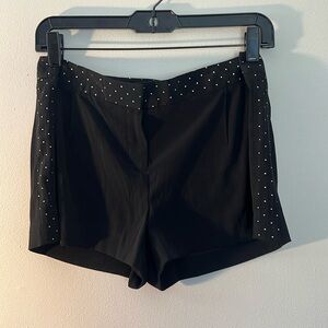 NWT EXPRESS GOLD DETAIL DRESS SHORTS SIZE 4